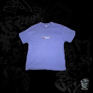 Plain light purple " PEACE " Pacsun T-Shirt.